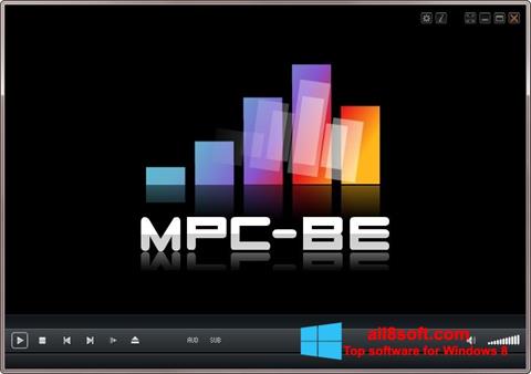 Ekrānuzņēmums MPC-BE Windows 8