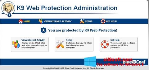 Ekrānuzņēmums K9 Web Protection Windows 8