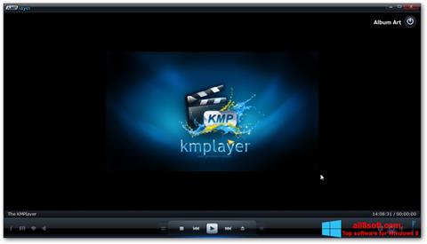 Ekrānuzņēmums KMPlayer Windows 8