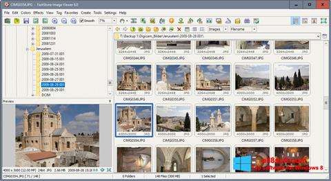 Ekrānuzņēmums FastStone Image Viewer Windows 8