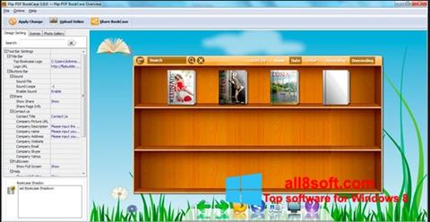 Ekrānuzņēmums Bookshelf Windows 8