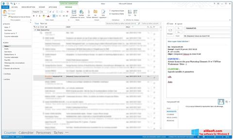 Ekrānuzņēmums Microsoft Outlook Windows 8