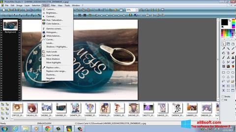 Ekrānuzņēmums PhotoFiltre Studio X Windows 8