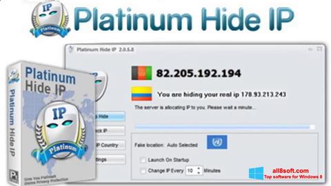 Ekrānuzņēmums Hide IP Platinum Windows 8