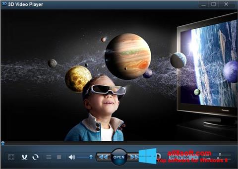 Ekrānuzņēmums 3D Video Player Windows 8