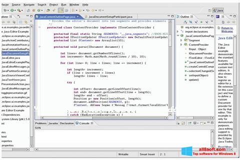Ekrānuzņēmums Java Development Kit Windows 8