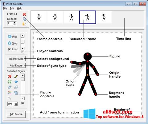Ekrānuzņēmums Pivot Animator Windows 8