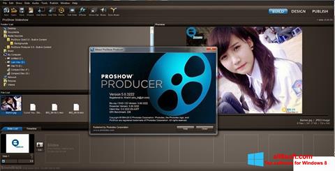 Ekrānuzņēmums ProShow Producer Windows 8