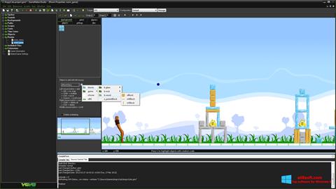 Ekrānuzņēmums GameMaker: Studio Windows 8
