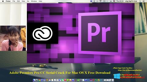 Ekrānuzņēmums Adobe Premiere Pro CC Windows 8