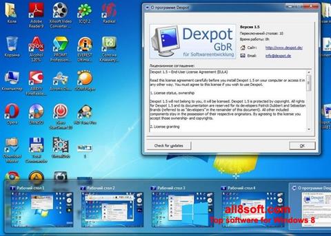 Ekrānuzņēmums Dexpot Windows 8