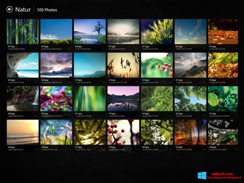 Ekrānuzņēmums Picasa Photo Viewer Windows 8